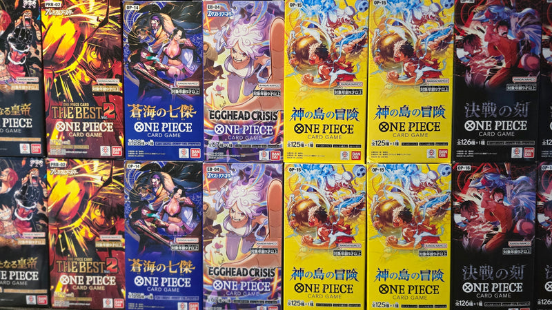 Japanese One Piece Booster Box