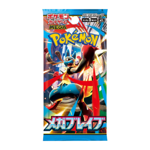 Pokemon Mega Brave Japanese Booster Pack (M1L)
