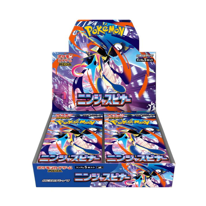 Pokemon Ninja Spinner Japanese Booster Box (M4)