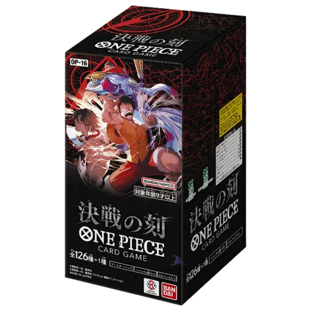 [PRE-ORDER - SHIPS JUNE 1-10] One Piece Card Game - The Time of Battle - Japanese Booster Box (OP-16)