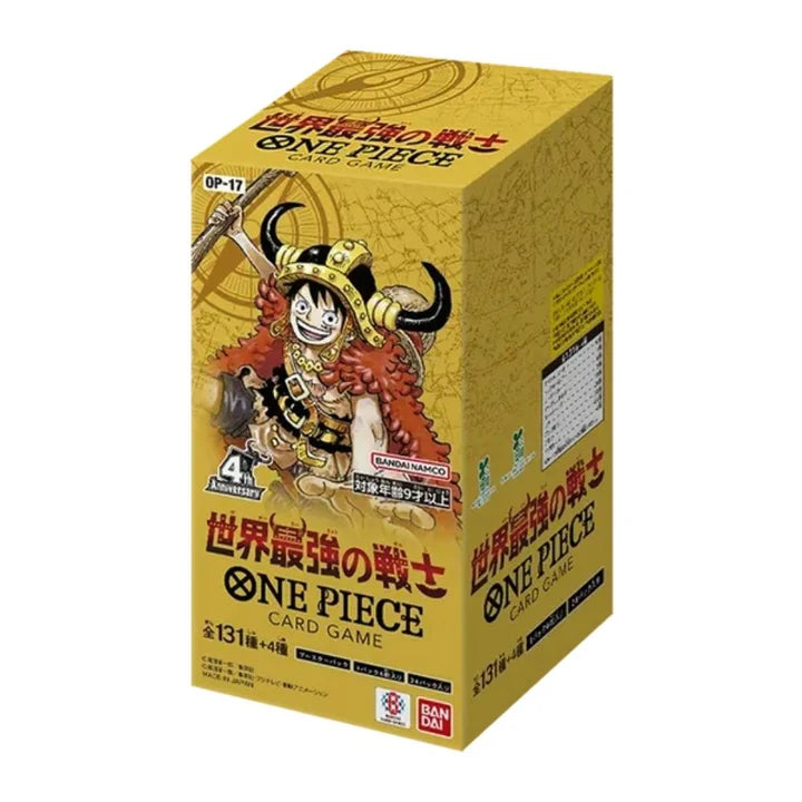One Piece Card Game - World's Strongest Warrior - Japanese Booster Box (OP-17)