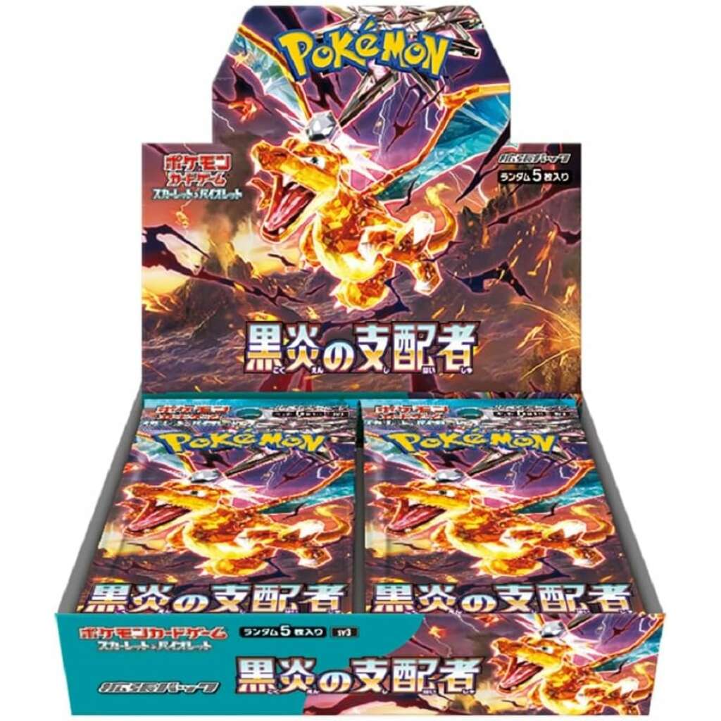 Pokemon Ruler of the Black Flame Japanese Booster Box (SV3)