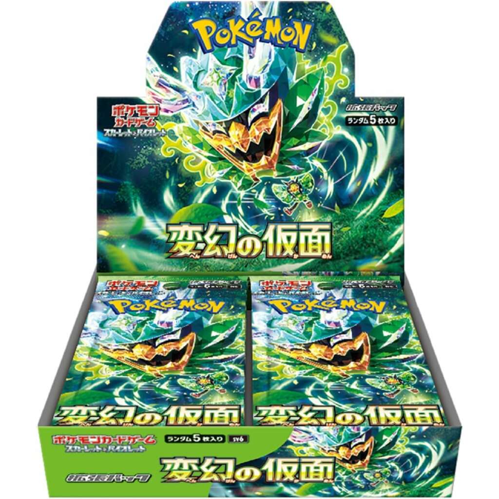 Pokemon Mask of Change Japanese Booster Box (SV6)