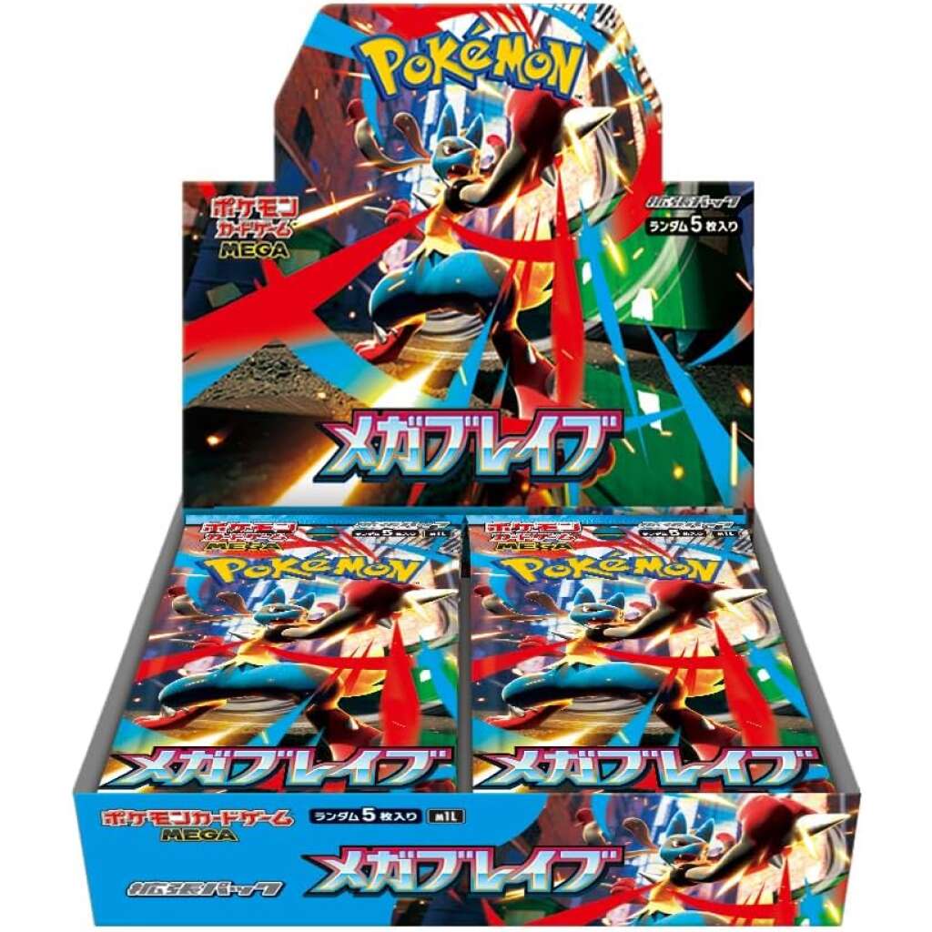 Pokemon Mega Brave Japanese Booster Box (M1L)