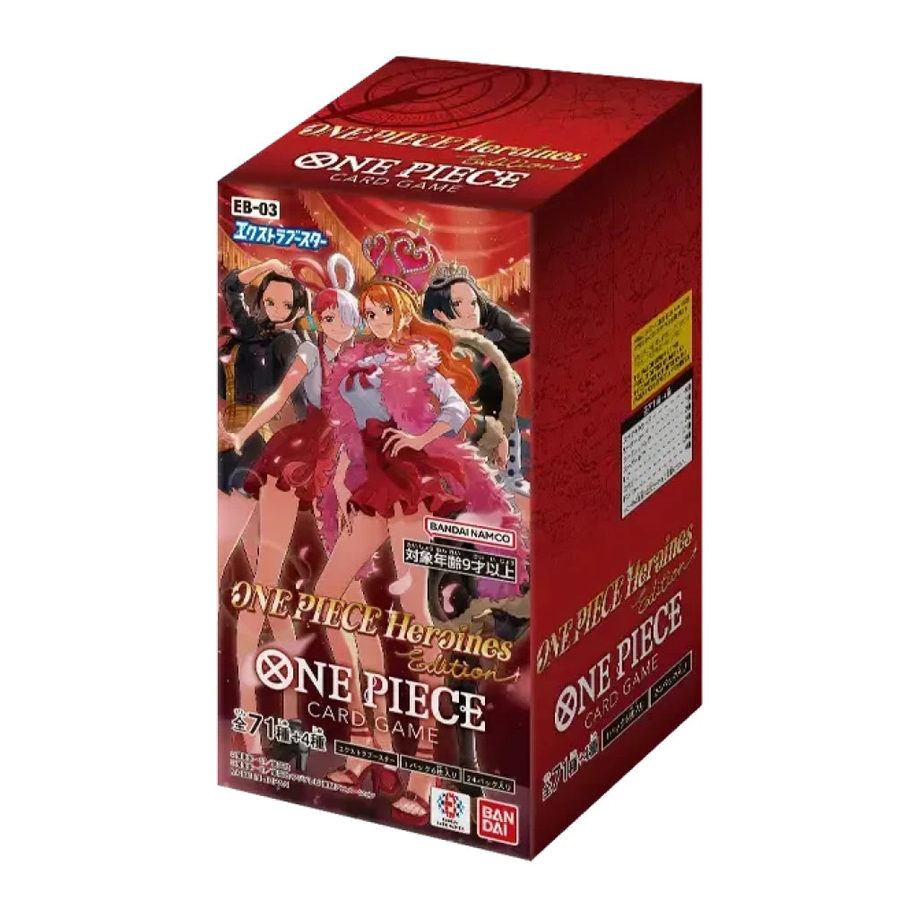 One Piece Card Game Heroines Edition Japanese Extra Booster Box (EB-03)