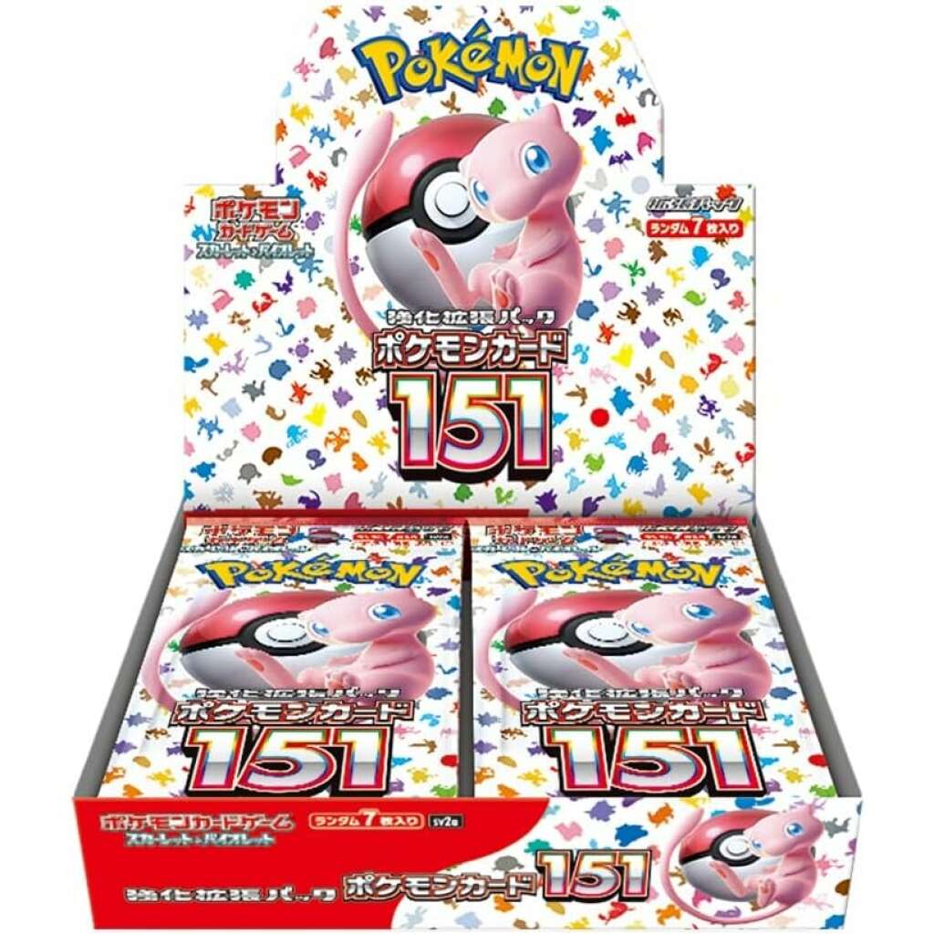 Pokemon 151 Japanese Booster Box (SV2a)