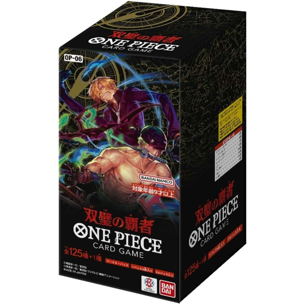 One Piece Card Game Wings of the Captain Japanese Booster Box (OP-06)