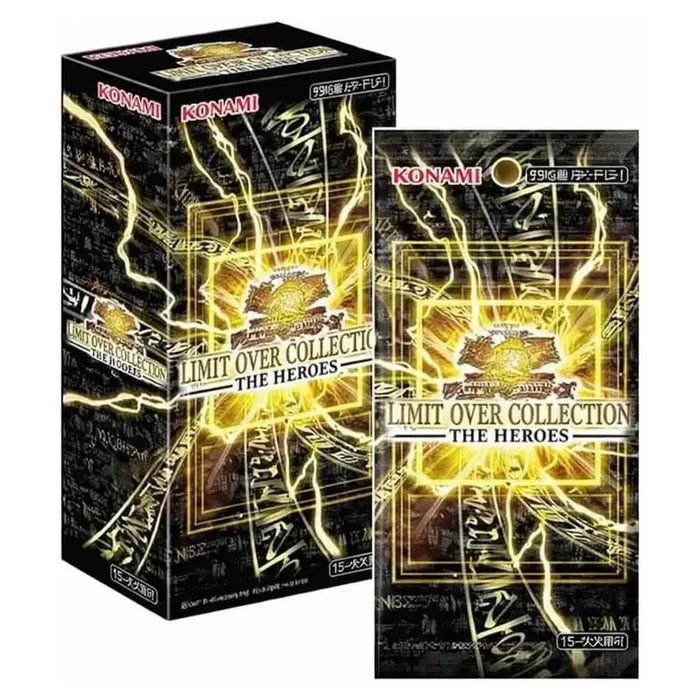 Yu-Gi-Oh! Limit Over Collection The Heroes Japanese Booster Box